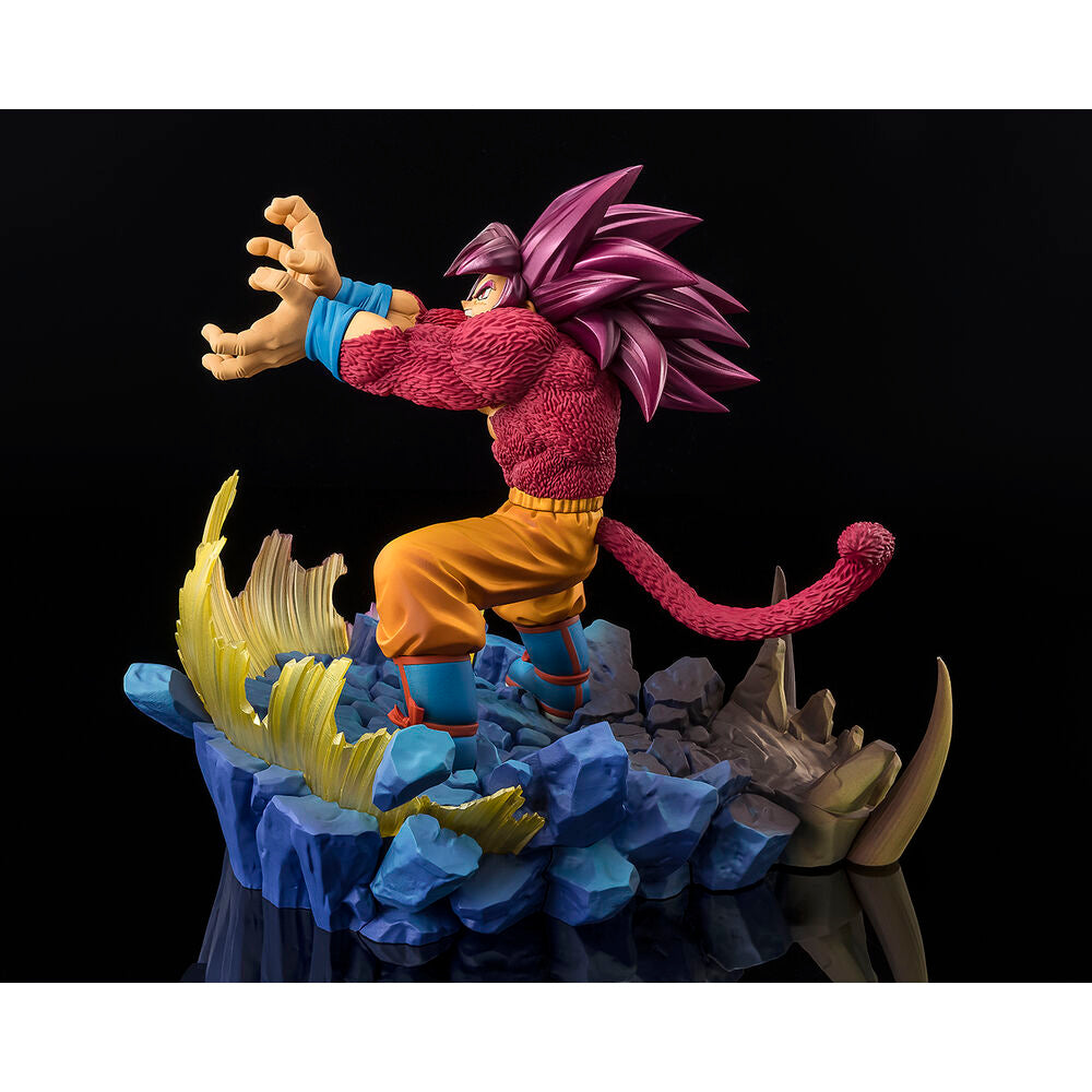 Tamashii Nations Figura Figuarts Zero Son Goku Super Saiyan 4 Extra Battle Dragon Ball Daima 20cm (imagen 3 de 7)