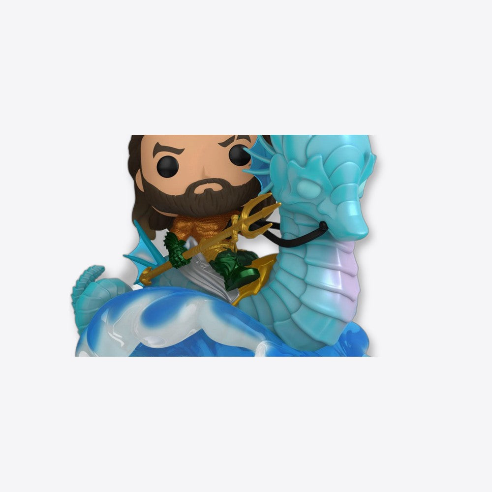 Funko Figura POP Rides Deluxe DC Comics Aquaman y el Reino Perdido Aquaman on Storm (imagen 6 de 6)