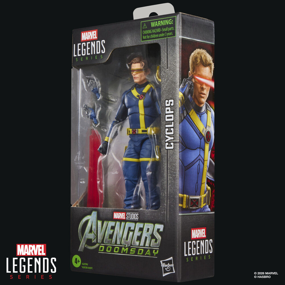 Hasbro Figura Cyclops Avengers Doomsday Marvel Legends Series 15cm (imagen 3 de 10)