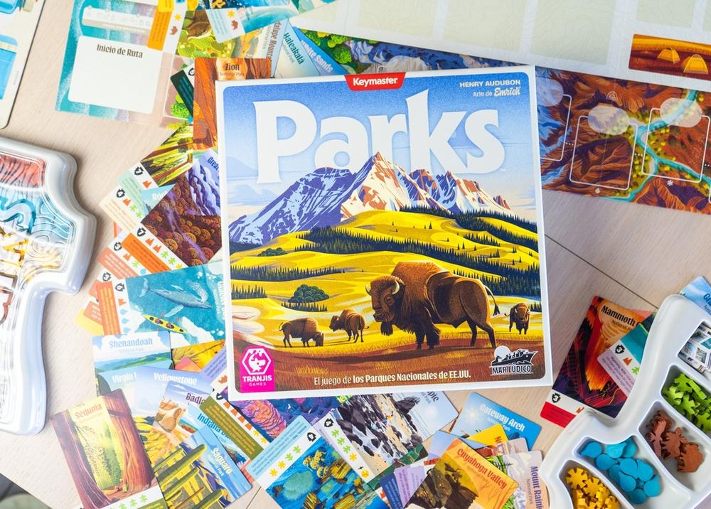 Tranjis Games Sl Juego de mesa parks (2ª edición)