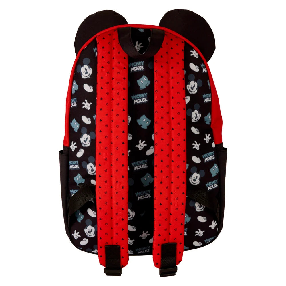 Mochila nylon Mickey Disney Loungefly 43cm (imagen 2 de 4)