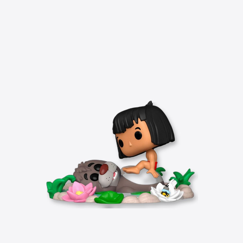 Funko Figura POP Moment Disney El Libro de la Selva Baloo & Mowgli (imagen 5 de 6)