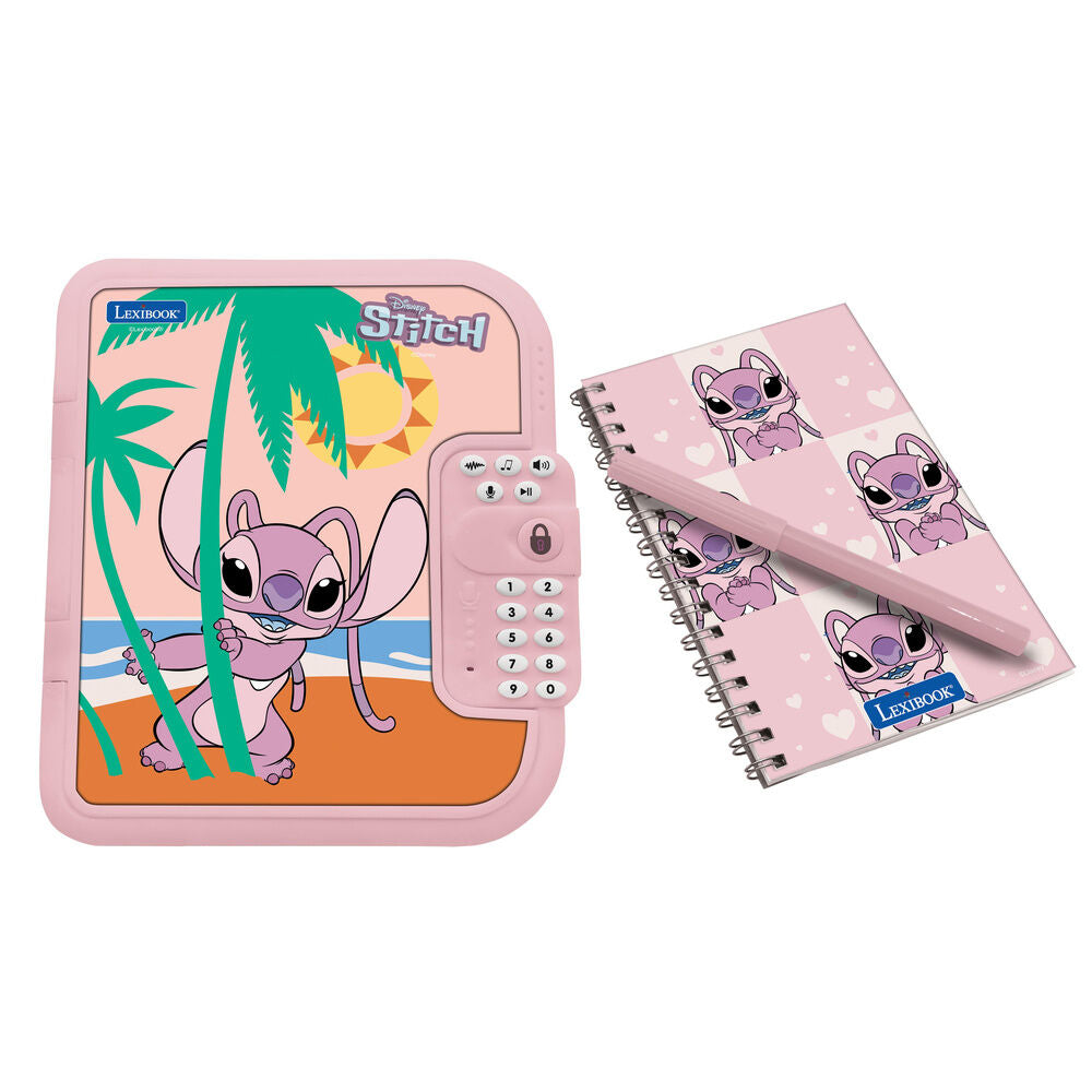 Lexibook Diario Electronico Angel Stitch Disney