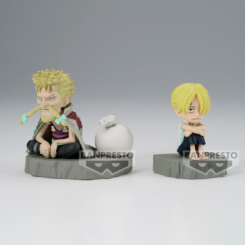 [One Piece] Figura Sanji & Zeff World Collectable Stories 6cm