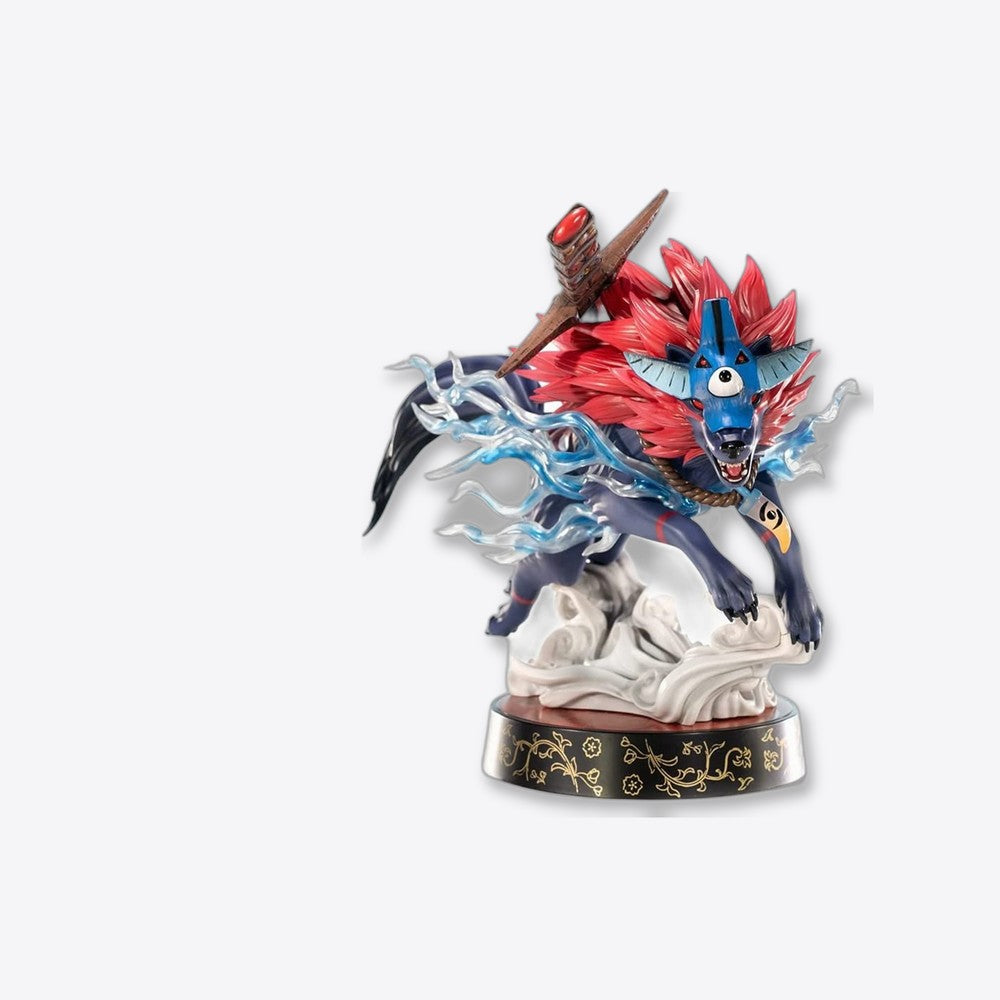 Figura first 4 figures okami oki wolf form edicion estandar estatua (imagen 4 de 6)