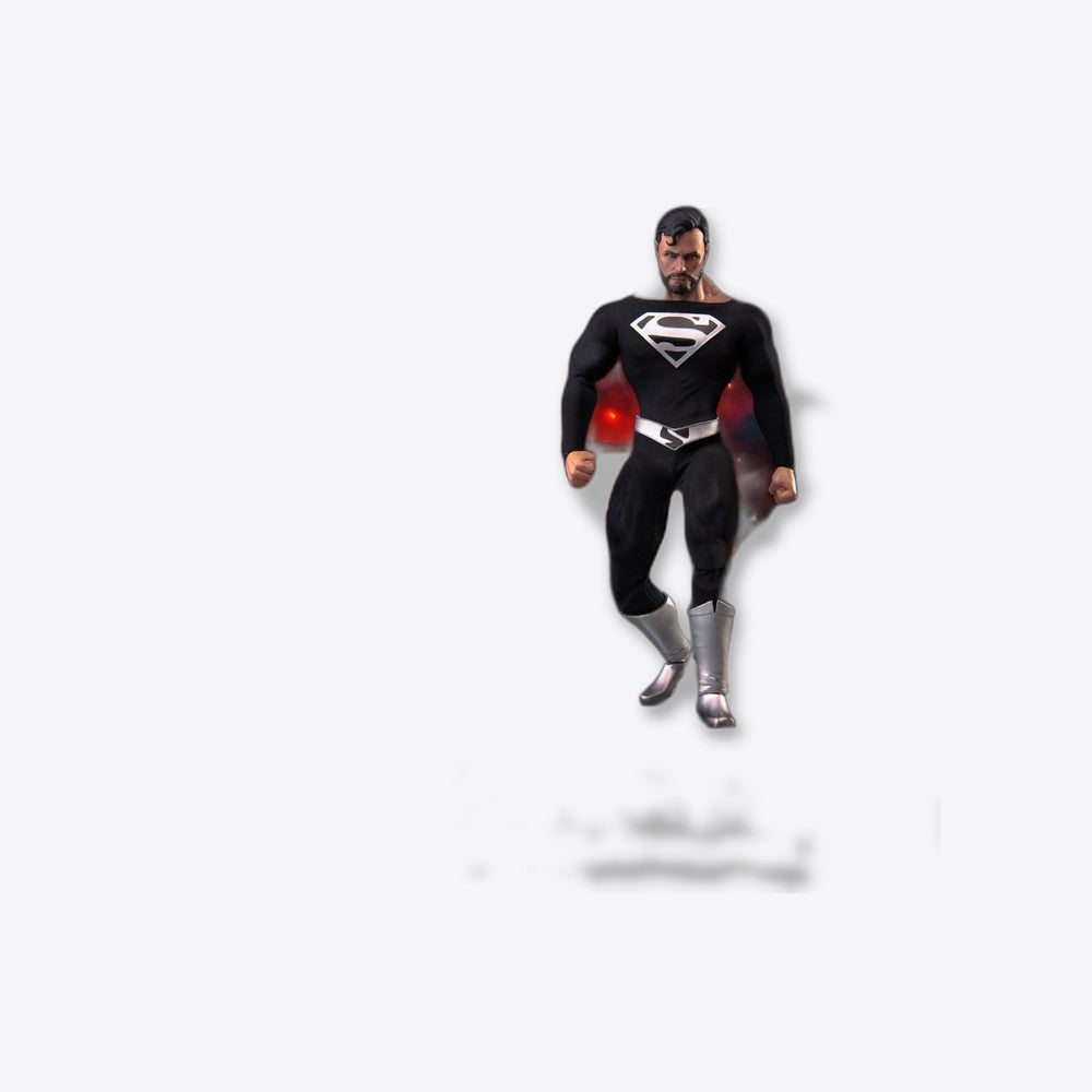 Desconocido Figura beast kingdom dc comics superman dynamic8h traje negro especial (imagen 4 de 6)
