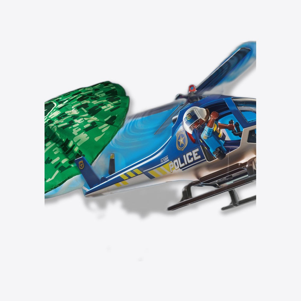 Playmobil ciudad helicoptero de policia persecucion en paracaidas (imagen 5 de 6)