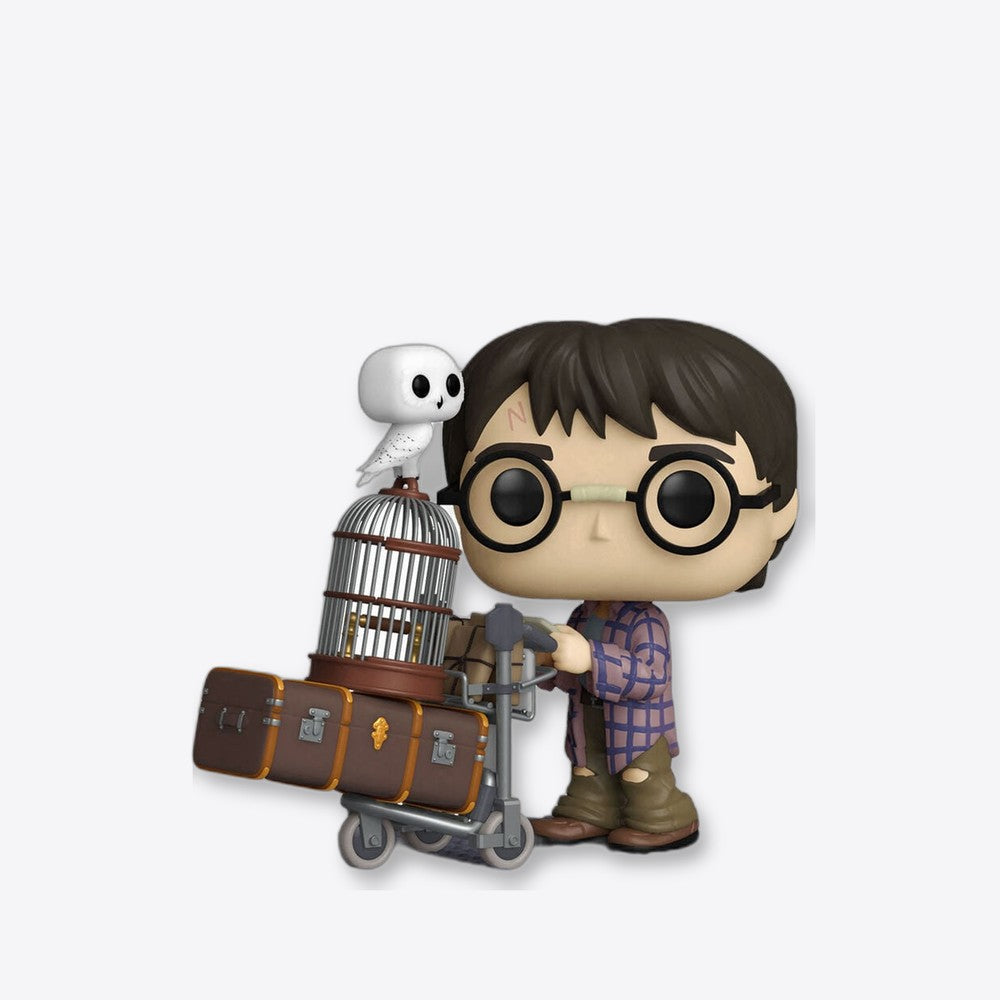 Funko Figura POP Harry Potter Anniversary Harry Pushing Trolley (imagen 6 de 6)