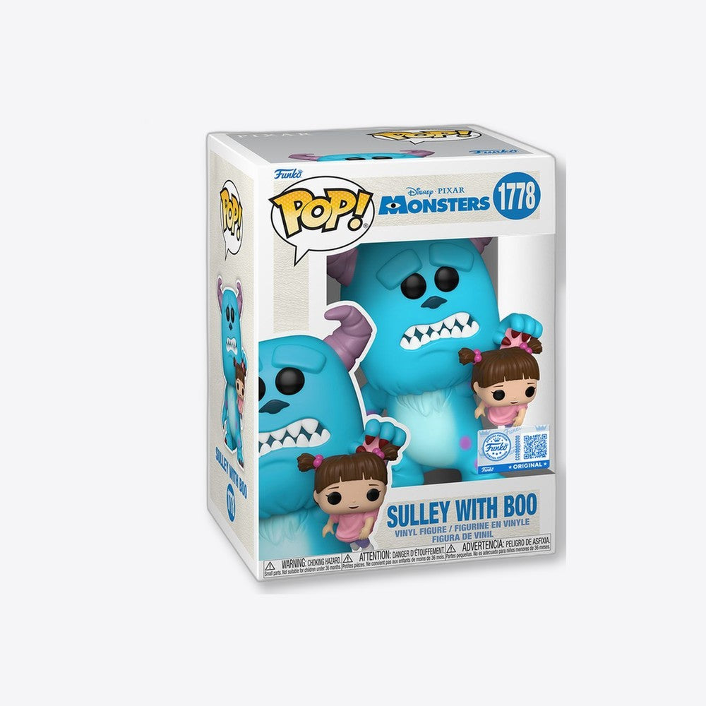 Funko Figura POP Disney Pixar Monsters Inc Sulley with Boo Exclusive (imagen 3 de 6)