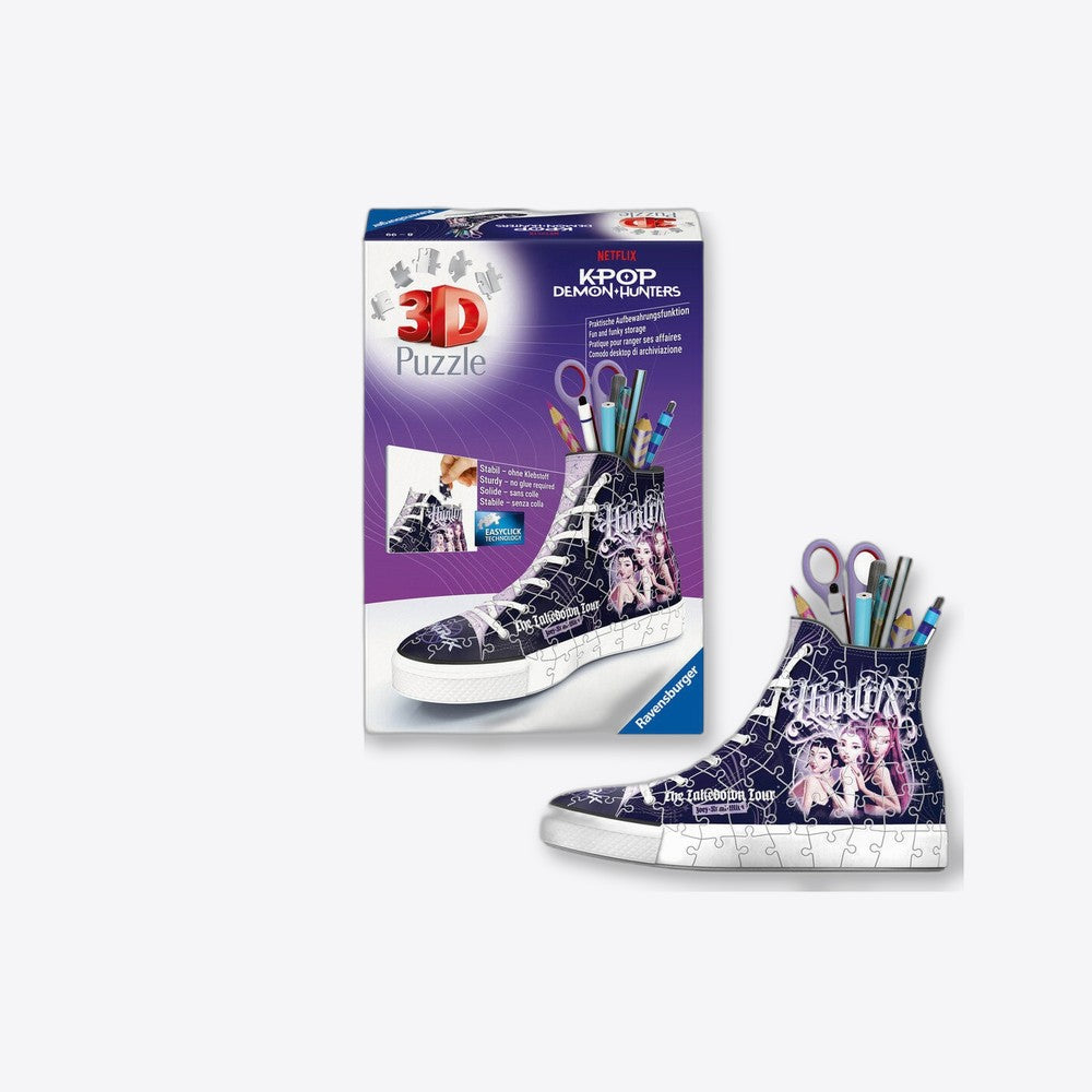 Ravensburger Puzzle 3D Sneaker KPop Demon Hunters 72pzs (imagen 5 de 6)