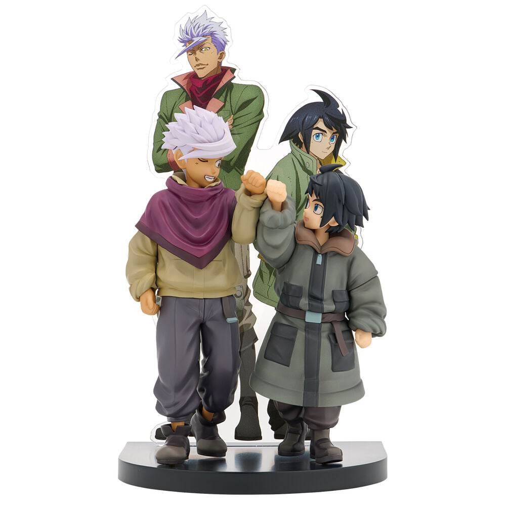 Banpresto Figura Ichibansho Augus Mikazuki & Itsuka Orga Iron-Blooded Orphans Mobile Suit Gundam 18cm (imagen 3 de 6)