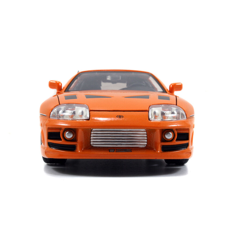 Brian + Coche Toyota Supra - Réplica | Fast & Furious