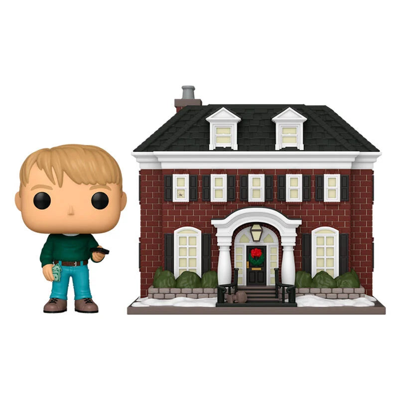 Funko Figura POP Town Home Alone Kevin with McCallister Home (imagen 2 de 3)