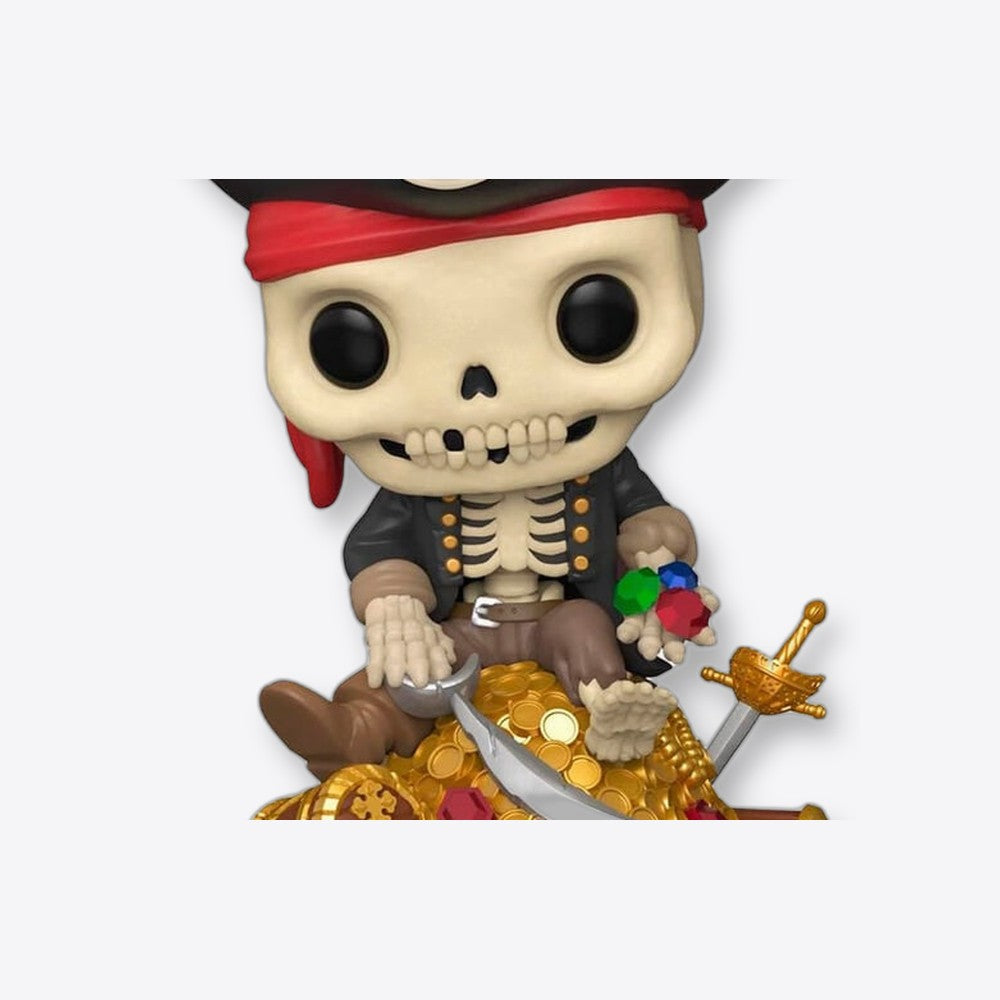 Funko Figura POP Deluxe Piratas del Caribe Treasure Skeleton Exclusive (imagen 6 de 6)