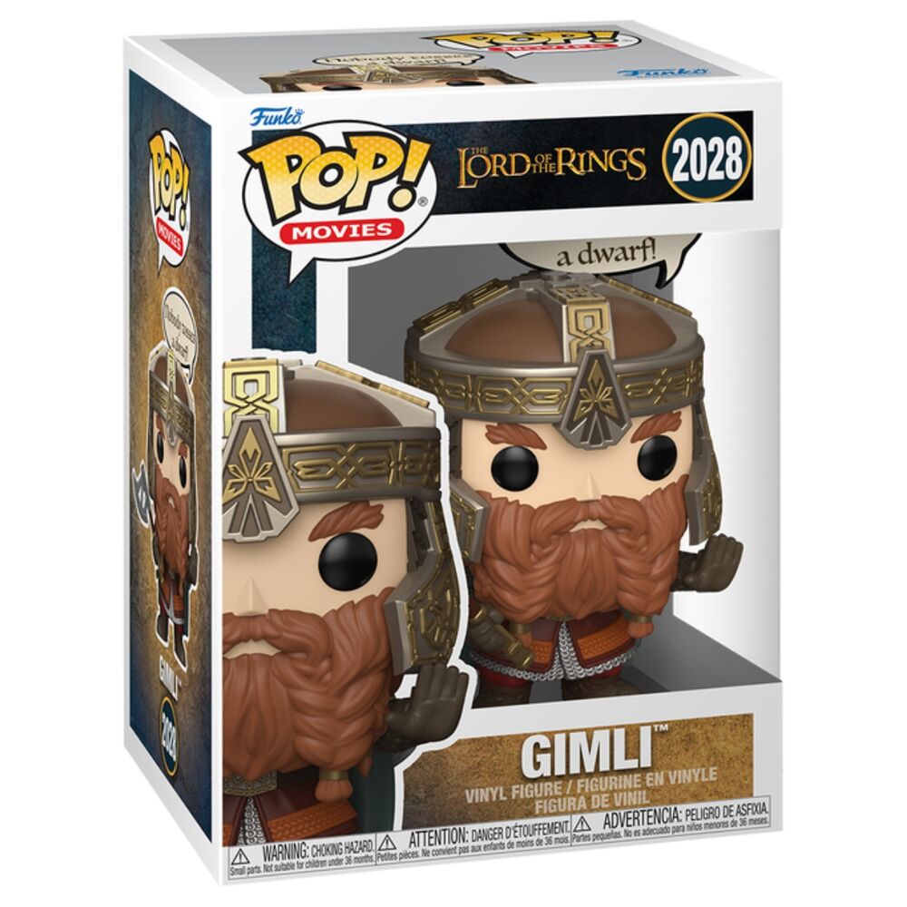 El Señor de los Anillos Figura POP Gimli