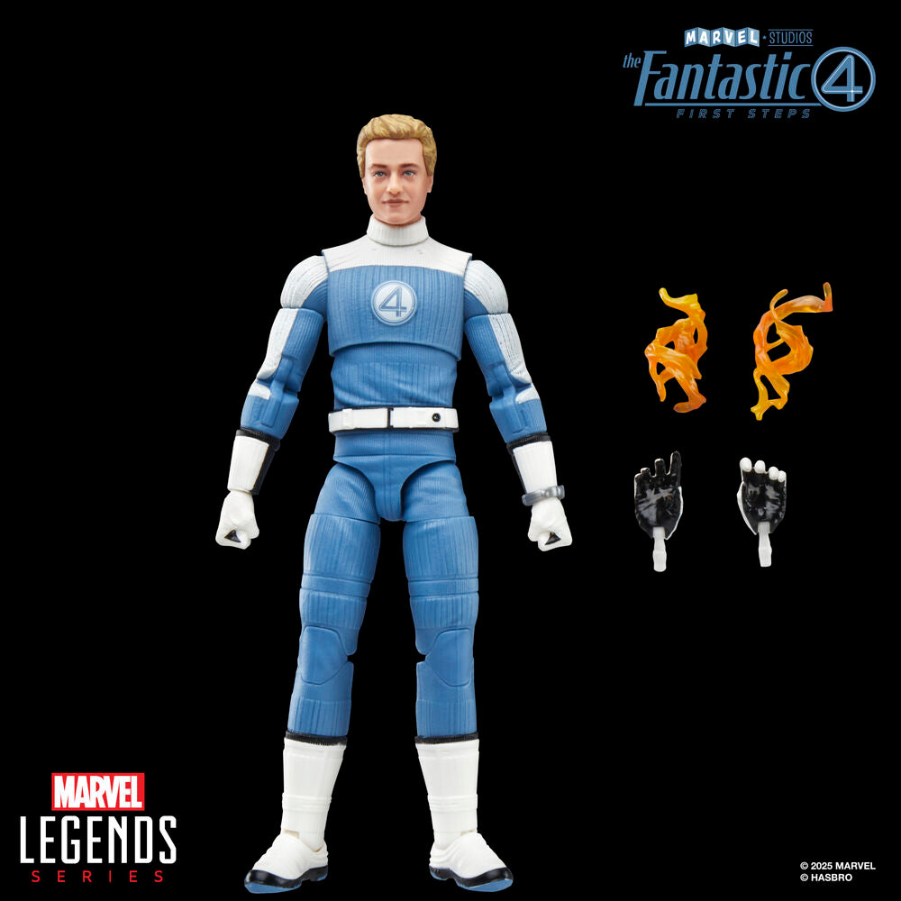 Hasbro Figura Johnny Storm Los 4 Fantasticos Marvel 15cm (imagen 4 de 10)