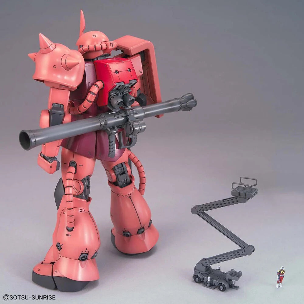 Bandai Hobby Maqueta MG 1/100 MS-06S Zaku II Char Aznable Custom Ver. 2.0 Mobile Suit Gundam