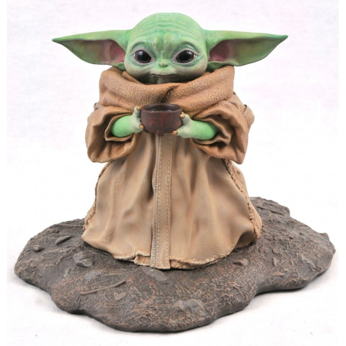 Diamond Select Toys Figura diamond collection star wars the mandalorian the child con sopa resina 20 cm milestones 1 - 2