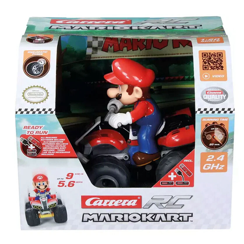 Carrera Moto Quad Mario radio control Mario Kart