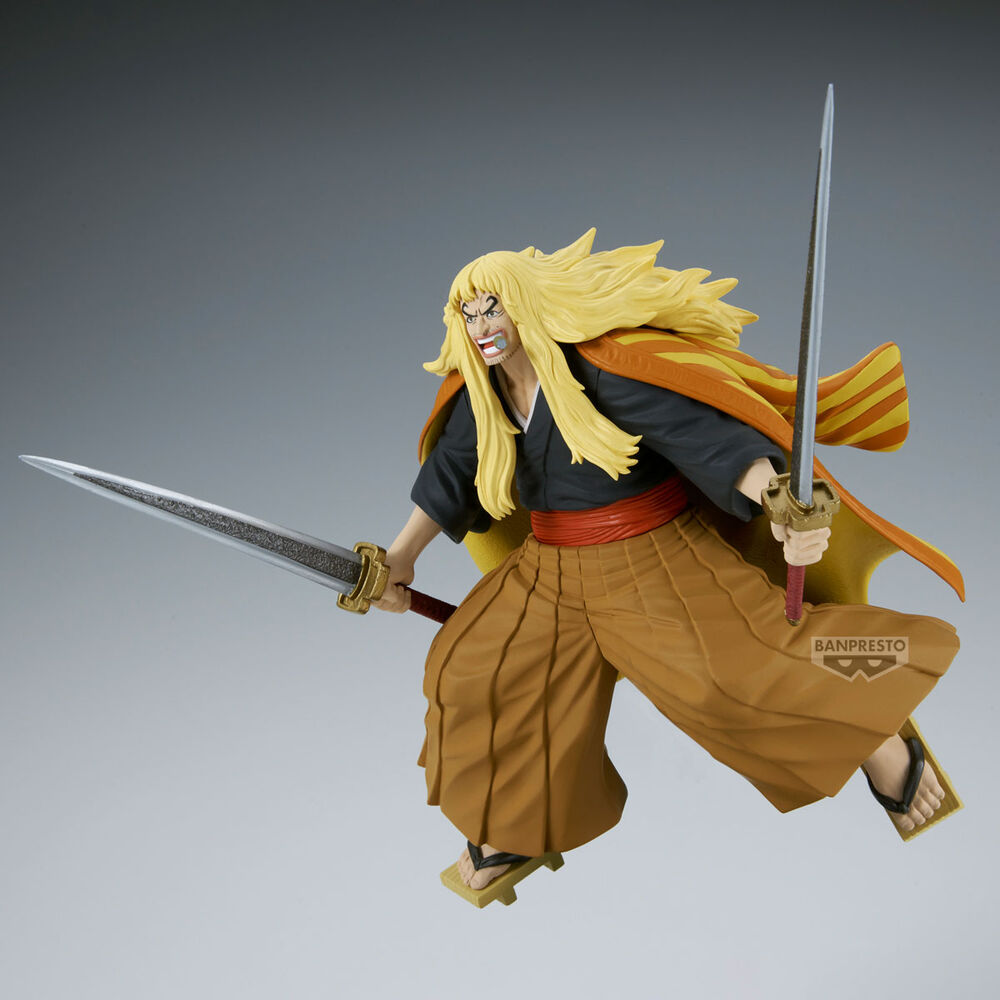 One Piece Figura Shiki El León Dorado Battle Record Banpresto