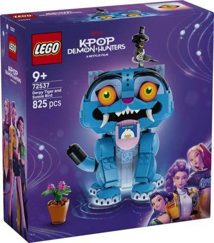 Lego k - pop demon hunters derpy tiger y sussie bird