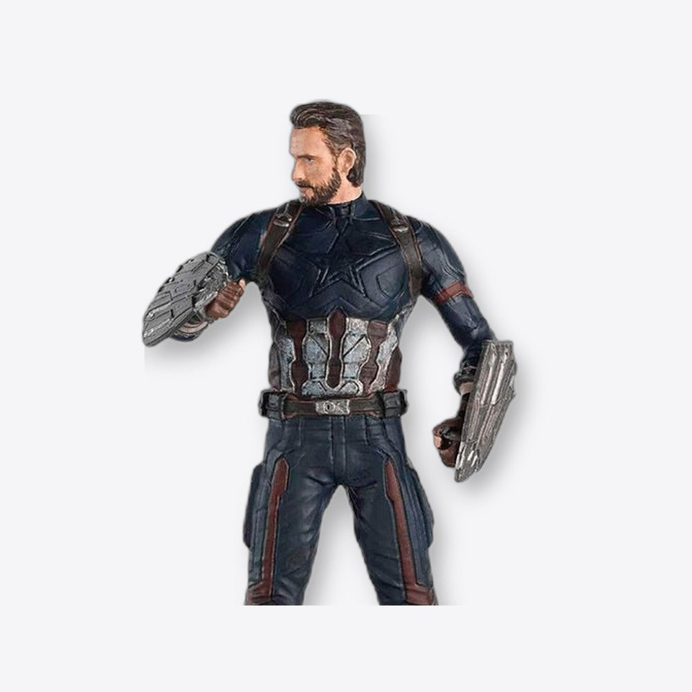 Eaglemoss Hero Collector Figura Capitan America Heavyweights Infinity Wars Los Vengadores Avengers Marvel (imagen 6 de 6)