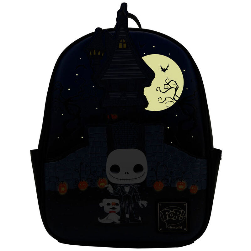 Mochila Jack Skellington Pesadilla Antes de Navidad Disney Loungefly 30cm (imagen 2 de 7)