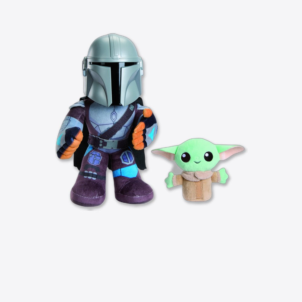 Desconocido Peluche mattel star wars clan de dos mandalorian y grogu (imagen 6 de 6)