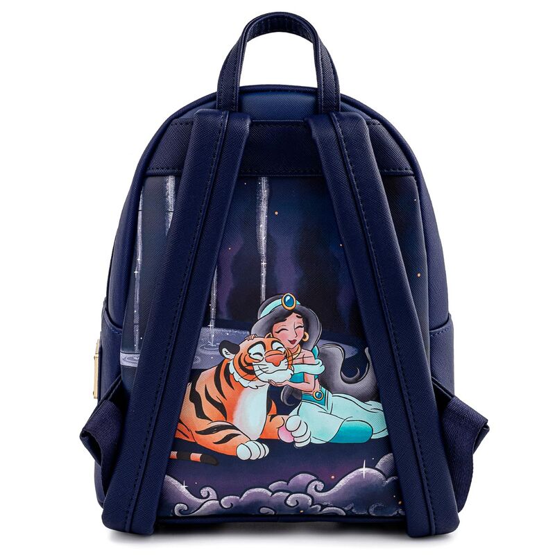 Mochila Castillo Jasmine Aladdin Disney Loungefly 26cm (imagen 3 de 6)