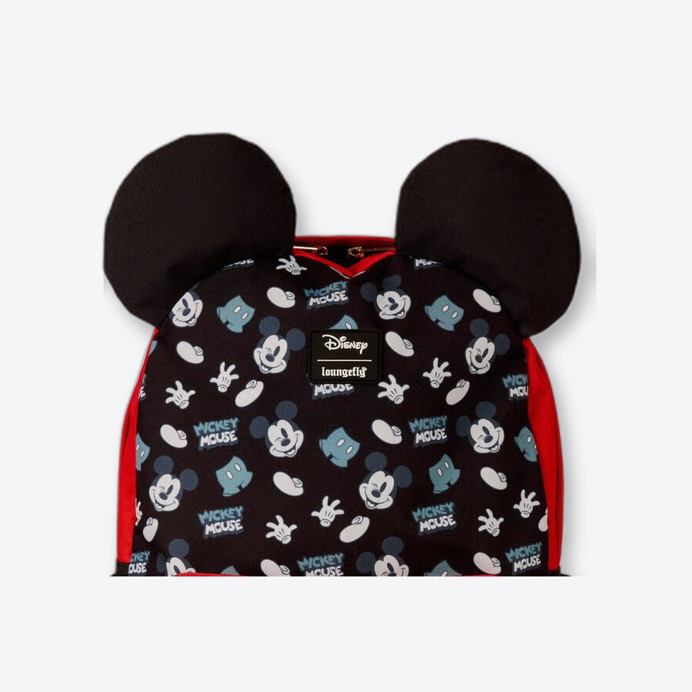 Mochila nylon Mickey Disney Loungefly 43cm (imagen 5 de 6)