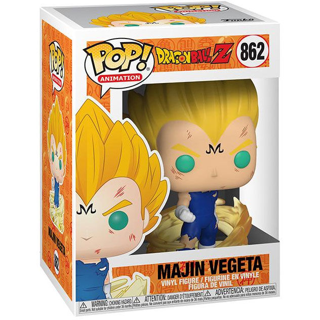 Dragon Ball Z Figura POP Majin Vegeta Funko Coleccionable