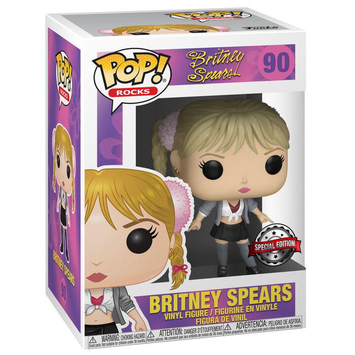 Funko Set figura POP & Tee Britney Spears One More Time Exclusive (imagen 2 de 6)