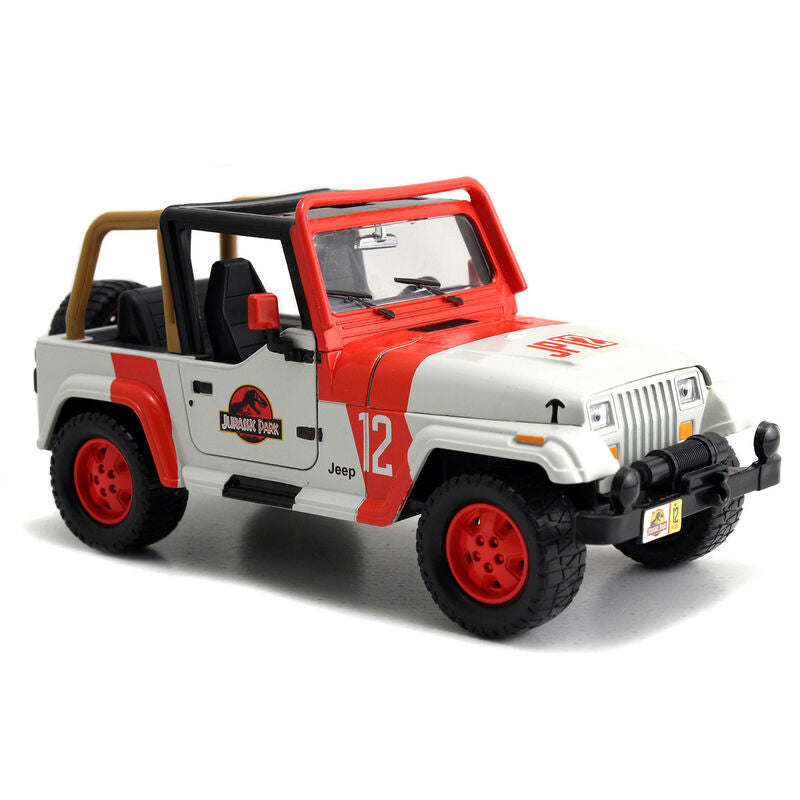 Jurassic Park Coche Jeep Wrangler 1/24 Jada Toys