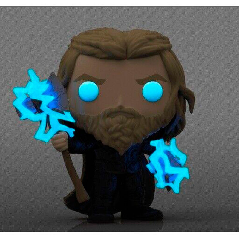 Funko Figura POP Marvel Los Vengadores Avengers Endgame Thor Exclusive Chase (imagen 2 de 3)