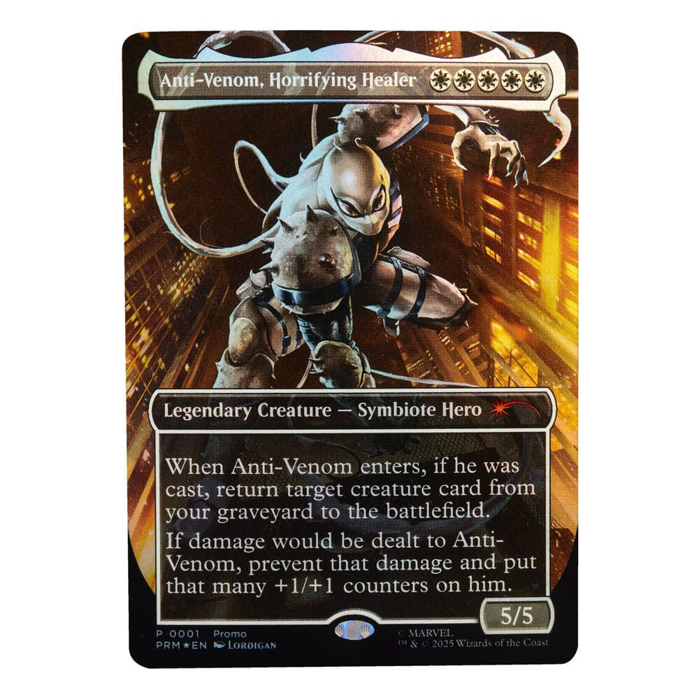 Agent Anti-Venom Figura - Figuras | Magic The Gathering Spider-Man Marvel