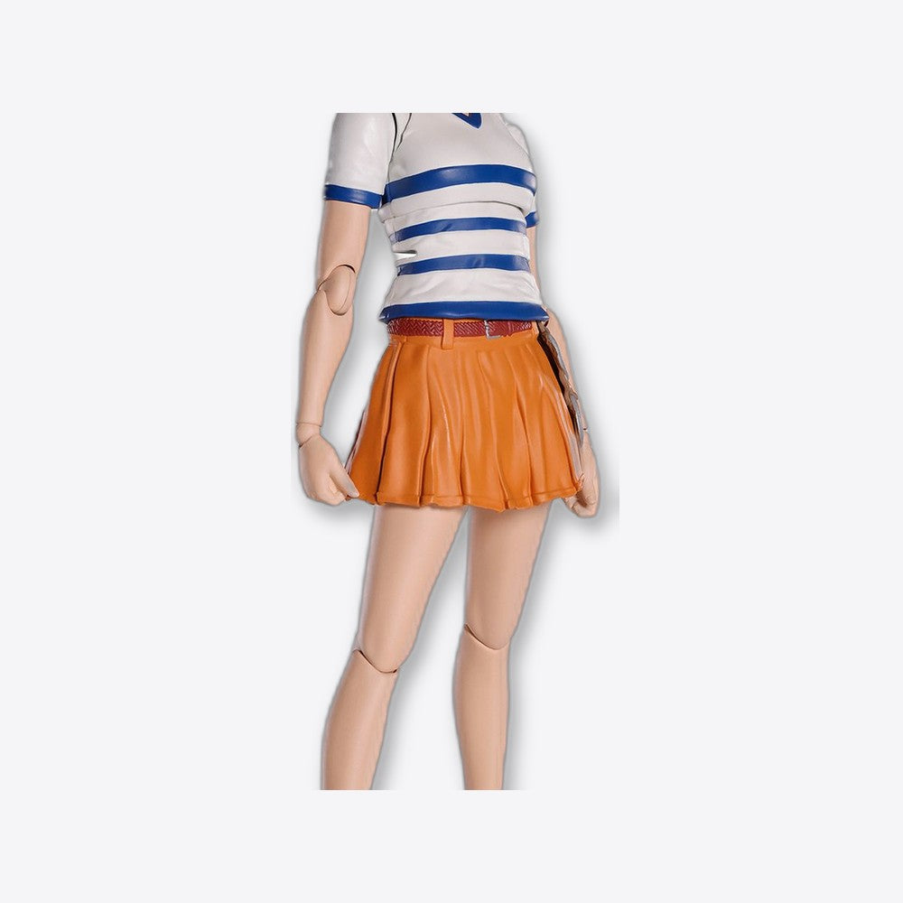 Figura tamashii nations one piece netflix series  nami fig. 15 cm sh figuarts (imagen 5 de 6)