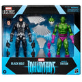 Hasbro Blister 2 figuras Black Bolt & Triton Inhumanos Marvel Legends Series 15cm