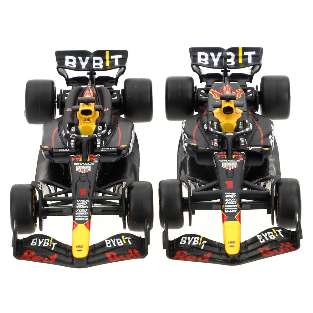 Red Bull Racing Set 4 Coches F1 Metal Burago