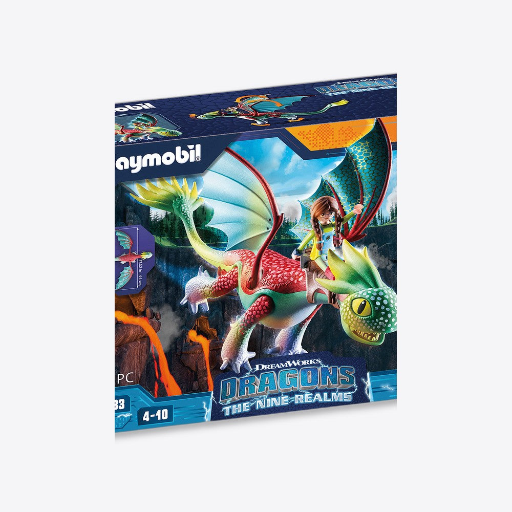 Playmobil dragones: nine realms: feathers & alex (imagen 5 de 6)
