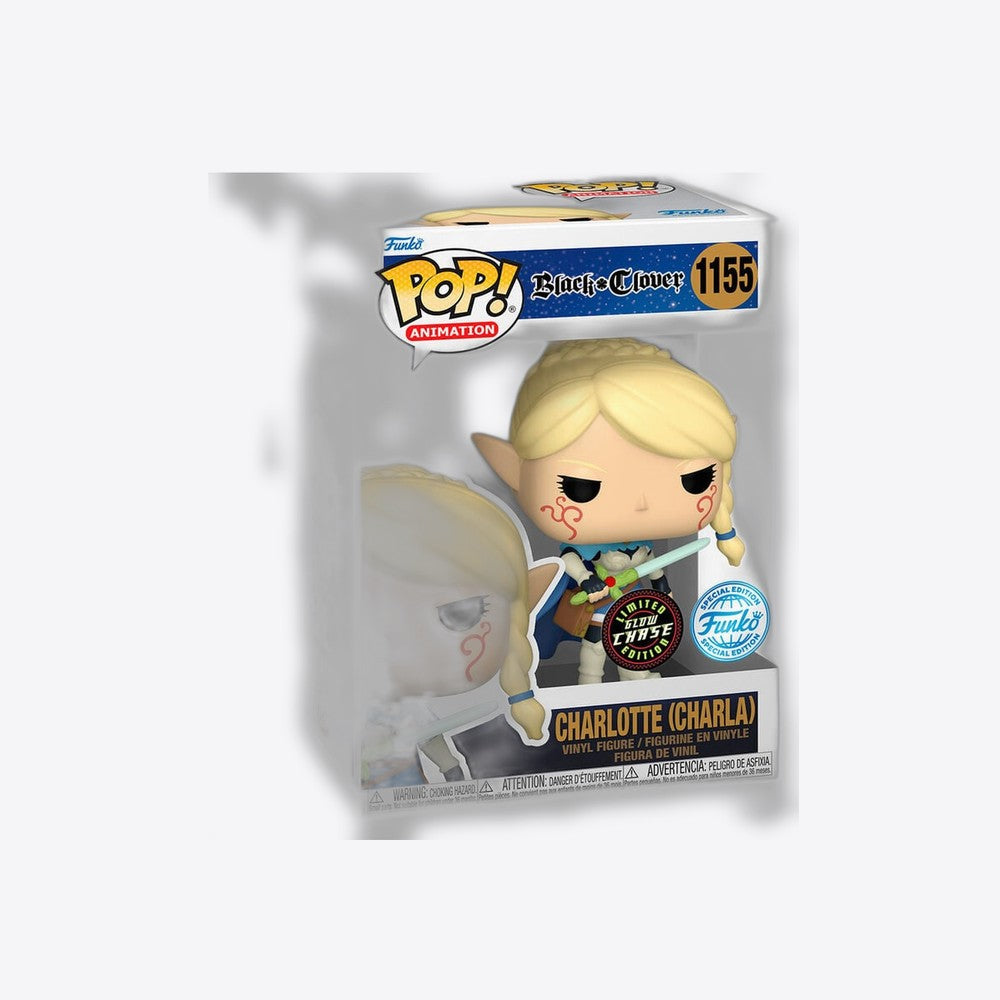 Funko Figura POP Black Clover Charlotte Chase Exclusive (imagen 4 de 6)