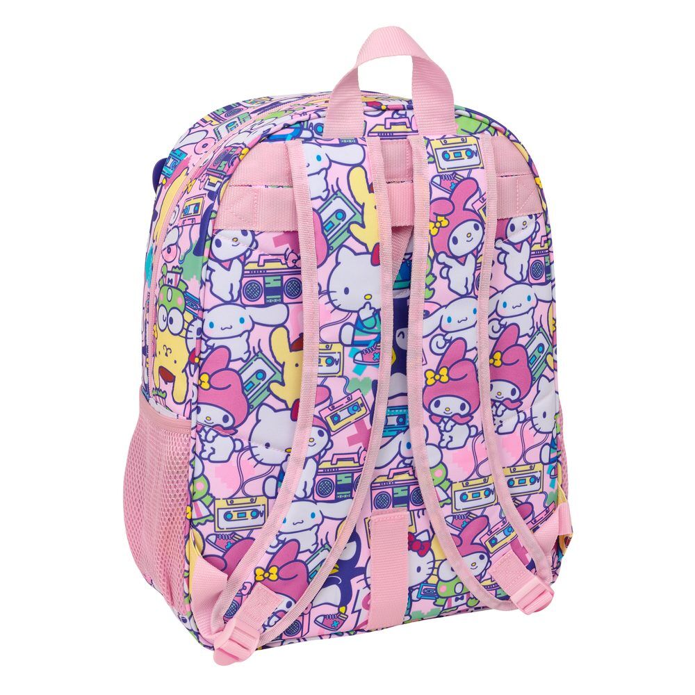 Safta Mochila Hello Kitty & Friends 42cm adaptable (imagen 2 de 6)