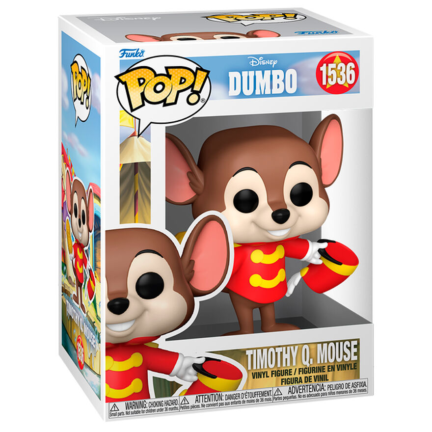 Figura POP Disney Dumbo Timothy Q Mouse - Figuras | Funko