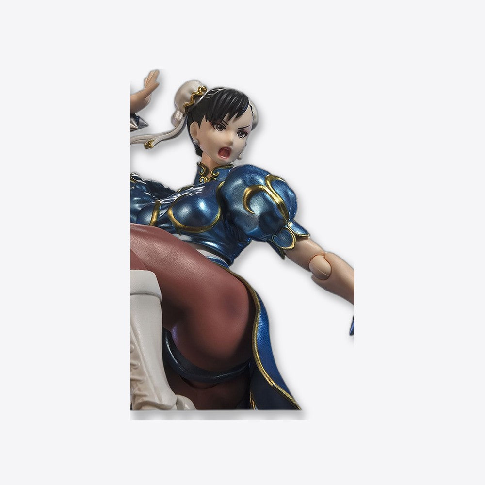 Figura tamashii nations sh figuarts street fighter series chun - li outfit (imagen 5 de 6)