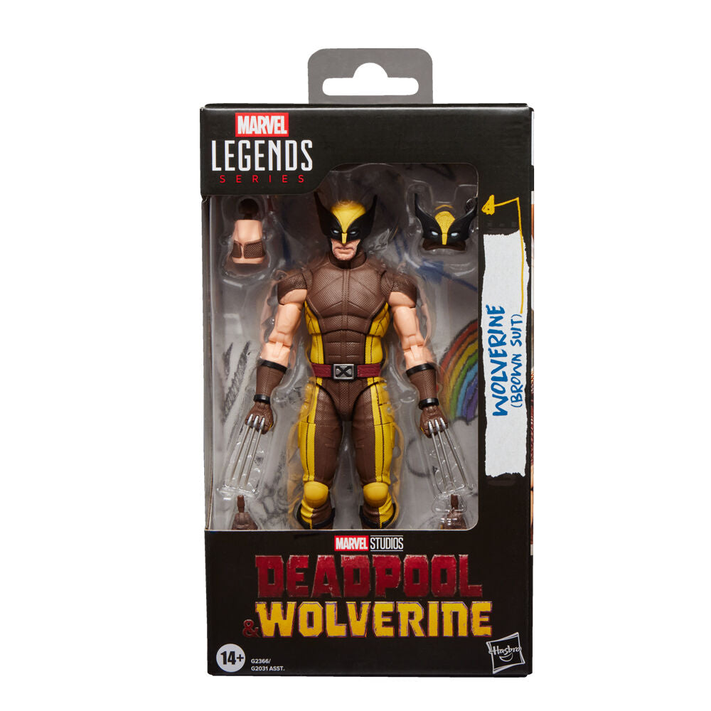 Marvel Figura Wolverine Brown Suit Marvel Legends