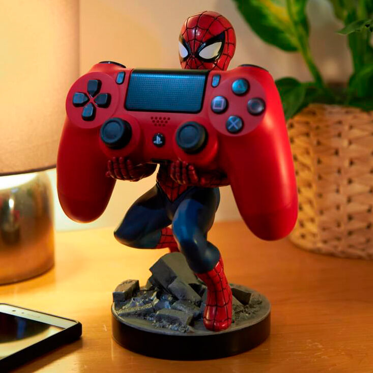 Marvel Cable Guy Spiderman Soporte Figura 21cm