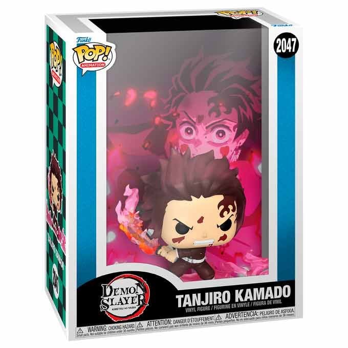 Funko Figura POP Cover Demon Slayer Kimetsu no Yaiba Tanjiro Kamado (imagen 2 de 3)