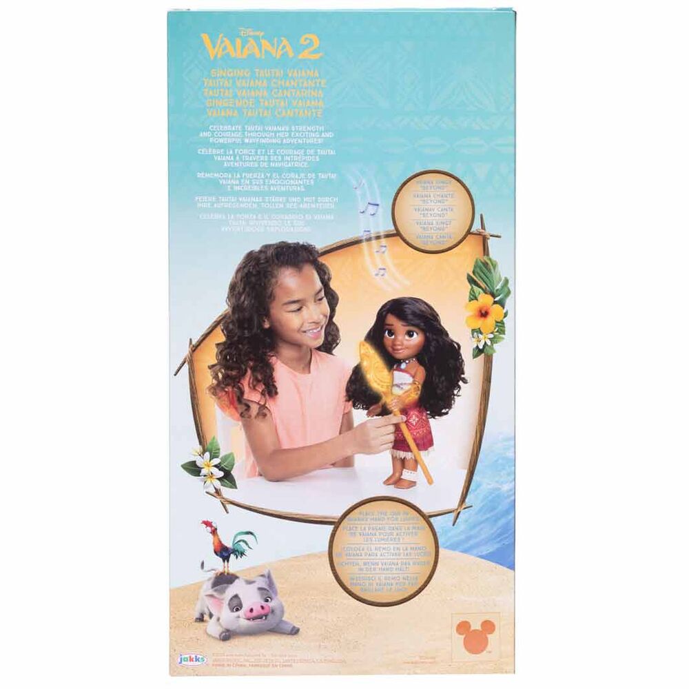 Jakks Pacific Muñeca Vaiana Moana 2 Disney 38cm sonido (imagen 7 de 10)