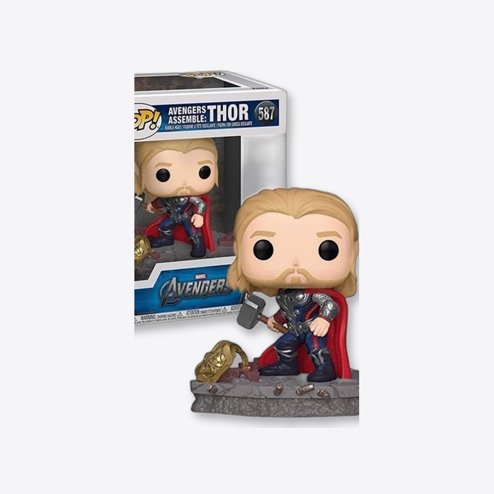 Funko pop deluxe marvel los vengadores avengers thor assemble 45635 (imagen 5 de 6)