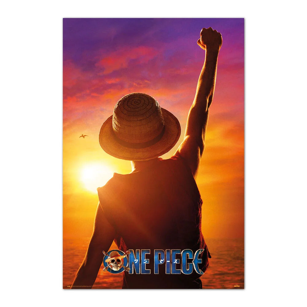 One Piece Poster Monkey D. Luffy Capitán Sombrero de Paja