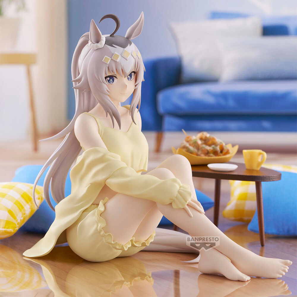 Banpresto Figura Oguri Cap Relax time Umamusume Cinderella Gray 14cm (imagen 3 de 5)